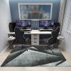 Gaming Chair Mat for Carpet and Hard Floors, 100 x 120 cm view 2