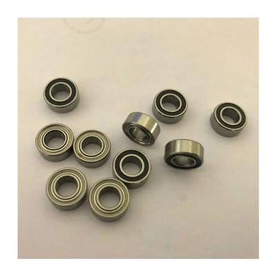 R2 Deep Groove Ball Bearings, 3.175 × 9.525 × 3.967 mm (1/8 × 3/8 × 5/32 in)