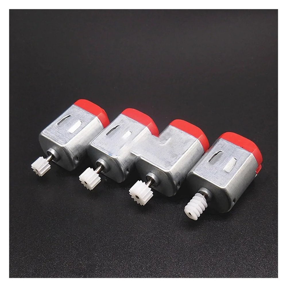 IINKUEYK Micro DC Electronic Starter, 3V, 16,500 RPM, with Gear