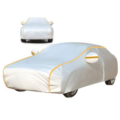 Full Car Cover for Volkswagen Touareg 2 2010–2017, 479.5 × 194 × 170.9 cm, Oxford Fabric, Four-Season