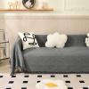 Non-Slip Washable Sofa Cover, Gray, 177.8 x 228.6 cm view 2