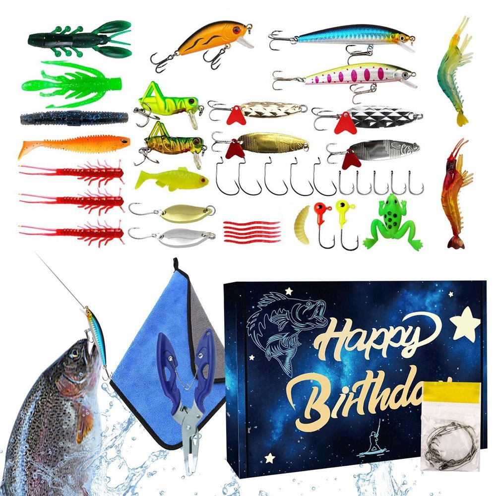 Generic Outdoor Artificial Fishing Lure Set