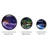 Liquid Motion Sand Art, 360° Rotating Wall Hanging, Round Glass 3D Deep-Sea Sandscape view 4
