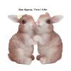 KUKUUU Handmade Rabbit Statues, Animal Models for Garden Decor view 2