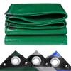 JXLQFA Waterproof Tarp, 2 x 32 m, 450 g/m², Green (JXL11) view 1
