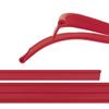 1m Keder 4mm x 7mm PVC Piping view 2