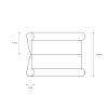 1m Keder 4mm x 7mm PVC Piping view 4
