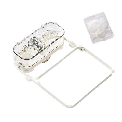 Suction Cup Corner Sink Strainer Basket with Net