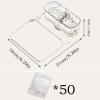 Suction Cup Corner Sink Strainer Basket with Net view 2