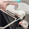 Suction Cup Corner Sink Strainer Basket with Net view 4