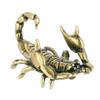Cabilock Brass Scorpion Pen Holder, Retro Style view 1