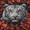 5D Tiger Diamond Painting Kit for Adults, Full Drill, 80 x 100 cm view 1