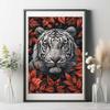 5D Tiger Diamond Painting Kit for Adults, Full Drill, 80 x 100 cm view 2