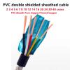 WANGFHAO Shielded Flexible Cable, 2 m, UL2464, Pure Copper, 16 Cores, 18 AWG (0.75 mm), RVVP view 2