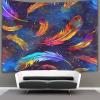 VFKLZCNYR 3D Print Feather Wall Tapestry, 180 x 230 cm view 1