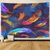 VFKLZCNYR 3D Print Feather Wall Tapestry, 180 x 230 cm view 2