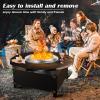 Wanchao 121.4 cm Fire Pit Table Surround with Oxford Fabric Safety Enclosure view 4