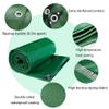 JXLQFA Heavy-Duty Tarp, 1 x 14.5 m, 450 g/m², Green view 3