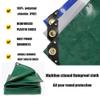 JXLQFA Heavy-Duty Tarp, 1 x 14.5 m, 450 g/m², Green view 4
