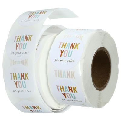 VILLCASE 2-Roll Thank-You Sticker Seals