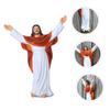 Realistic, Sturdy Resin Jesus Wall Hanging view 3