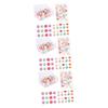 HOODANCOS 180-Piece Resin Push Pins, Daisy Flower Memo Buttons, Reusable Decorative Pushpins for Notes, Office and Home view 1