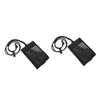 CAXUSD 2-Piece ID Card Holder with Lanyards view 1