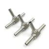 BKGWCSOR 3-Way Reducing Tee Auto-Weld Pipe Fitting, 316L Stainless Steel (10-6-10 mm) view 2