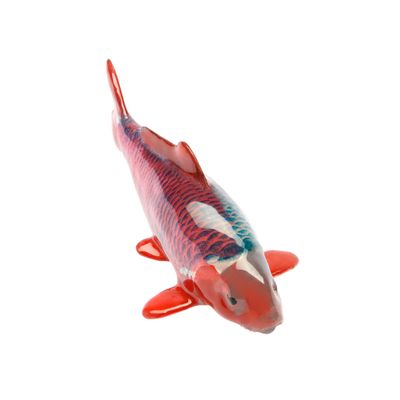 12 cm Realistic Hand-Painted Koi Fish Figurines, Random Edition