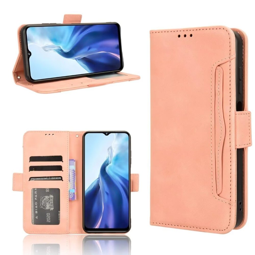 TIANYUE Flip Case for HMD Fusion, PU Leather, 5 Card Slots, Stand Function