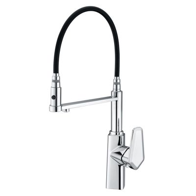 3-in-1 Kitchen Faucet with Pull-Out Sprayer and Drinking Water Outlet, Chrome