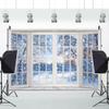 SDOTPMT 2.5 × 1.8 m Winter Forest Christmas Photography Backdrop view 3