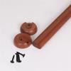 GQQGSHOP Oval Wooden Closet Rod Kit, 40–150 cm view 1