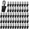 Murtenze 60-Pack Small Black Curtain Hooks with Clips view 1