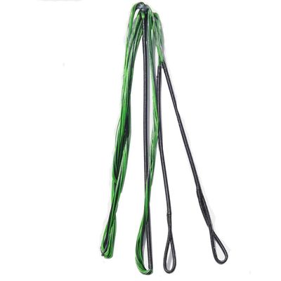 wolfman B-55 Dacron Recurve Bowstring, AMO 44–70 in, 14-Strand Handmade Replacement String, Type 4: AMO 47 in (Actual 43.5 in)