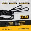 wolfman Dacron Bowstring for Recurve, Longbow, and Traditional Bows, 16-Strand, Handmade, AMO 44–70 in (Type 9: AMO 53 in, Actual 49.5 in) view 4