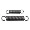 2-Piece Spring Steel Extension Spring with Hooks, 2.0 mm Wire, 11 mm OD, 70 mm Length view 1