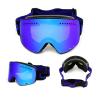 ZGYOZMNG Magnetic Ski Goggles, Double Lens, UV400 Anti-Fog, Beige (A05) view 3