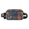 Cute Waterproof Fanny Pack for Men and Women, Adjustable Strap, Funny Steam Train, One Size view 1