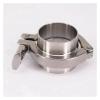 VWWJCCRO A Set: 51 mm O/D Tri-Clamp Weld Ferrule, Tri-Clamp and Silicone Gasket, 304 Stainless Steel view 1