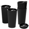 Greentainer 600 ml Travel Mug with Lid, Reusable Plastic Coffee-to-Go Cup, Leakproof view 1