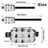 Multipurpose Waist Bag with Adjustable Strap, Christmas Tree Illustration view 3