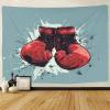 VFKLZCNYR 3D-Printed Boxing Gloves Tapestry Wall Hanging, Room Decor for Boys and Girls, 180 x 230 cm view 2
