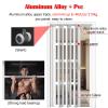 CHZDPP Customizable Telescopic Folding Door, 76/91/121/152/173/234 cm Accordion Interior Door with Handles and Glass, 60 x 95 in (152 x 241 cm) view 4