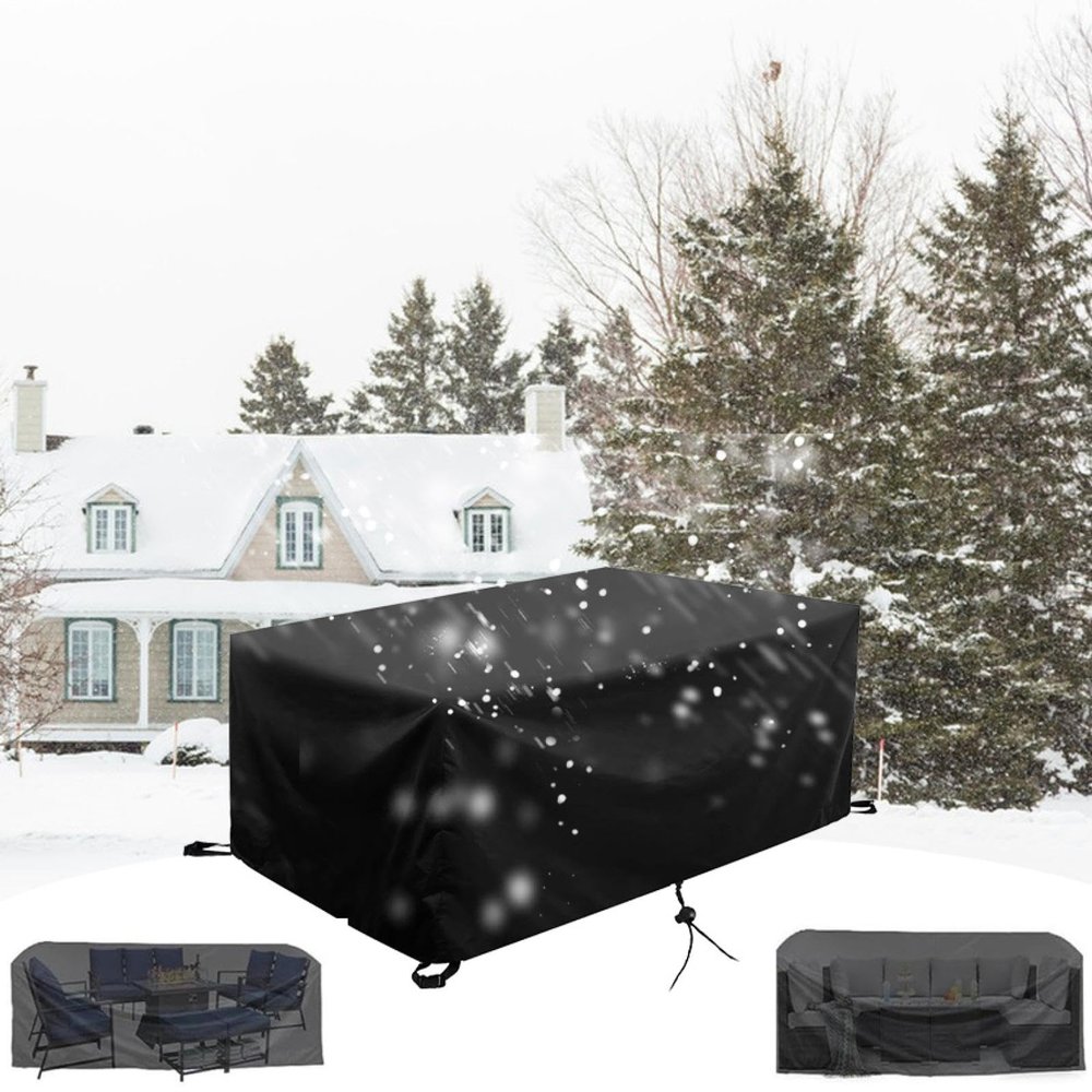 Outdoor Furniture Cover 310 x 120 x 74 cm, Waterproof Oxford Fabric