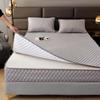 Encasement Mattress Cover 140x200/180x200/160x200 cm with Zipper, Removable Microfiber Fitted Sheet for Box Spring Beds, Toppers and Mattresses 12–35 cm Deep (Gray, 180x200 + 25 cm) view 1