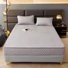 Encasement Mattress Cover 140x200/180x200/160x200 cm with Zipper, Removable Microfiber Fitted Sheet for Box Spring Beds, Toppers and Mattresses 12–35 cm Deep (Gray, 180x200 + 25 cm) view 2
