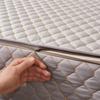 Encasement Mattress Cover 140x200/180x200/160x200 cm with Zipper, Removable Microfiber Fitted Sheet for Box Spring Beds, Toppers and Mattresses 12–35 cm Deep (Gray, 180x200 + 25 cm) view 4