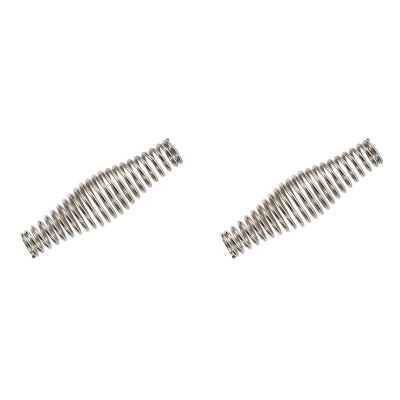 TOPINCN 2-Piece Stainless Steel BBQ Spring Handles, 4.3/5.5