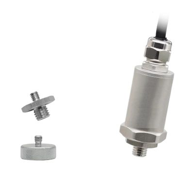 STRAFBRG 0-10 g Accelerometer for Motor Water Pumps, Integrated 4-20 mA Piezoelectric Vibration Sensor Transmitter, User-Friendly (0-10 g Aviation Plug)
